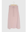 ワンポイント刺繍ニットスカート