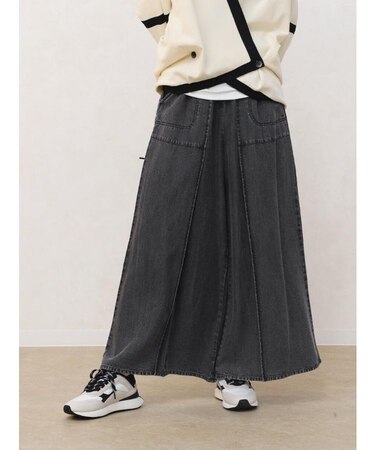 テンセルワイドパンツ