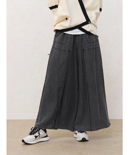 テンセルワイドパンツ