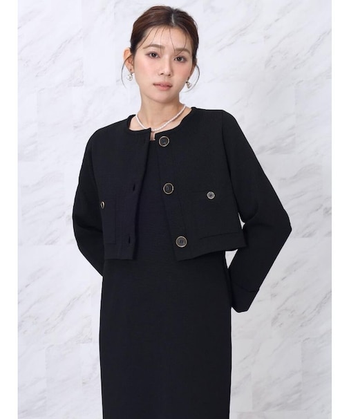 ショート丈ニットカーディガン