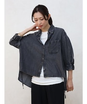 テンセルドロストシャツ