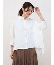 テンセルドロストシャツ