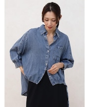 テンセルドロストシャツ