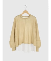 レイヤード風ドッキングラメニット