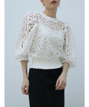 ケミカルレースクルーネックPO