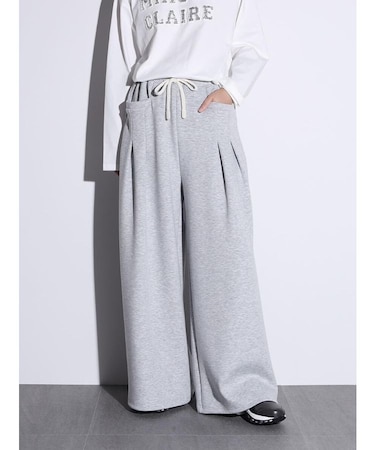 ライトダンボールワイドパンツ