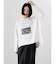 フォトプリントロングスリーブTシャツ