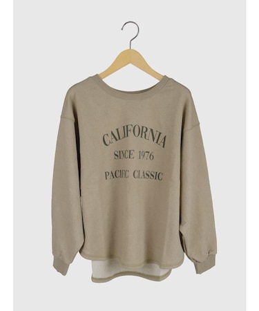 プリントロゴスウェット