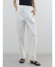 フロントタックデニムカーブパンツ