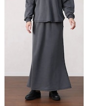 セミフレアスウェットスカート