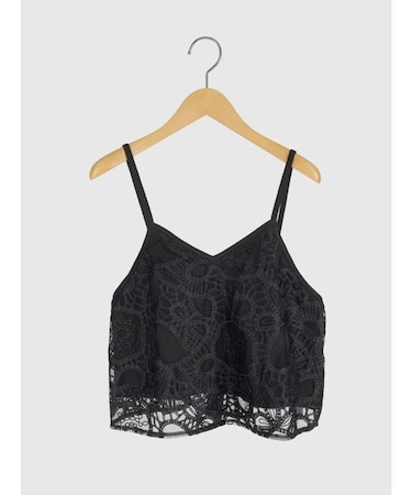 刺繍レースビスチェ