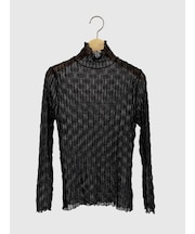 メロウハイネックシアートップス