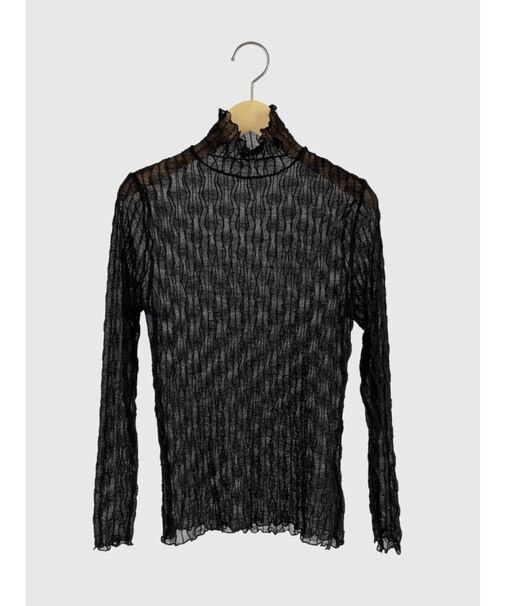 メロウハイネックシアートップス