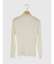 メロウハイネックシアートップス