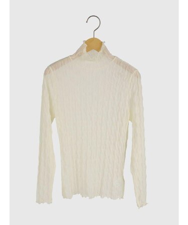 メロウハイネックシアートップス