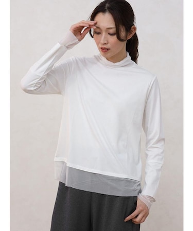 ポイントシアーカットソー