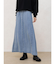 サイドタックセミフレアスカート