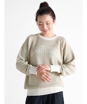 ラメニットロゴプルオーバー