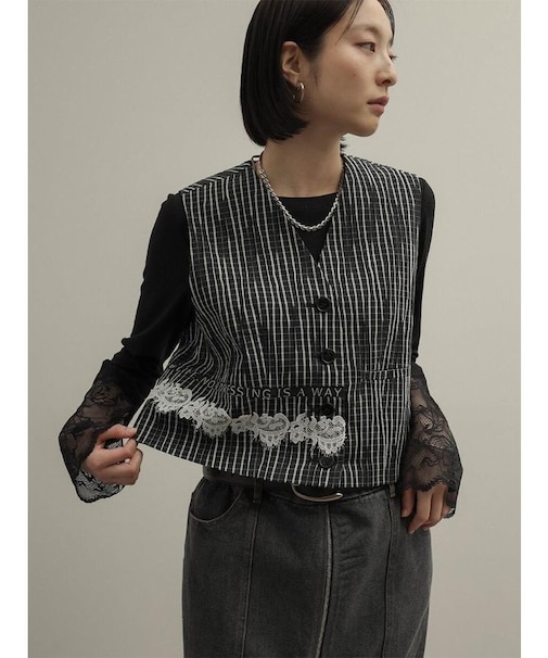 ロゴテープレースポイントベスト