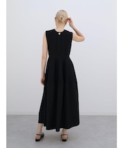 2WAYニット切替ワンピース