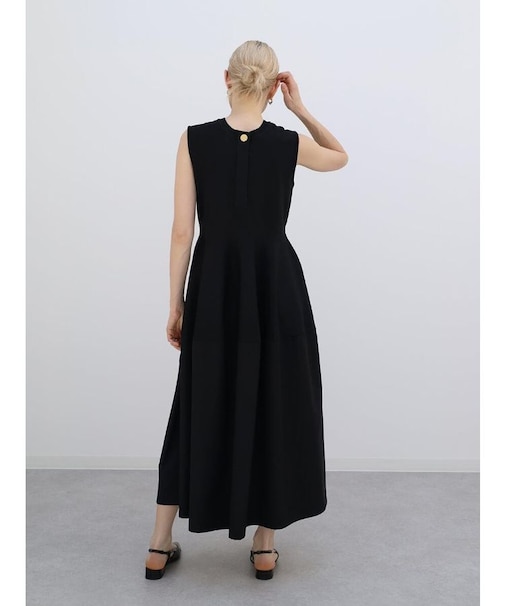 2WAYニット切替ワンピース