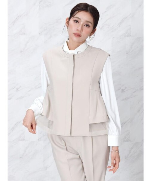 シアードッキングショートジレ