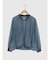 シアーデニムブルゾン