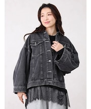 ワイドスリーブデニムジャケット