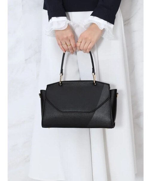 2wayフラップハンドバッグ