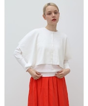 16Gケープ付アンサンブルニット