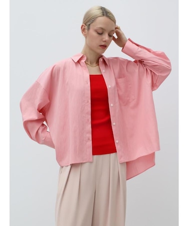 レーヨンナイロンタイプライターボックスシャツ