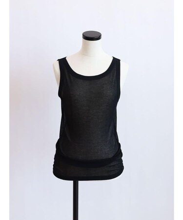 ファインリブシアータンクトップ