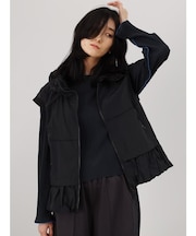 バルーンヘムジップベスト