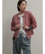 配色シアーカーディガン