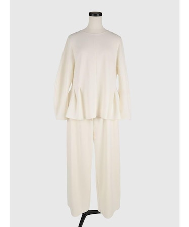 フレアトップス&ワイドパンツセットアップ