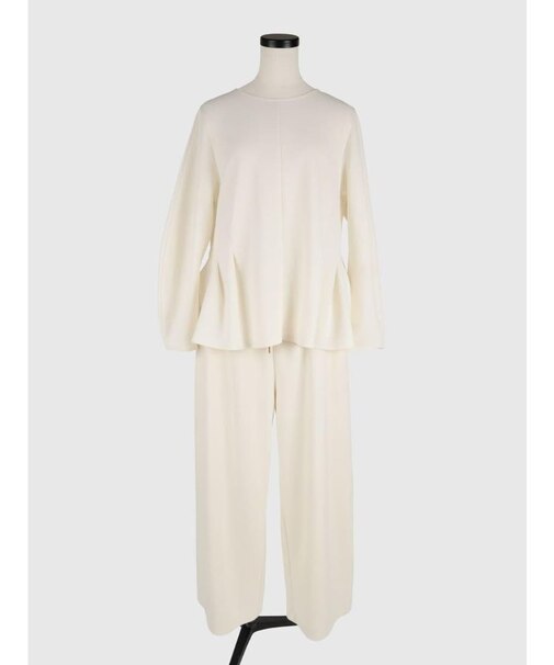 フレアトップス&ワイドパンツセットアップ