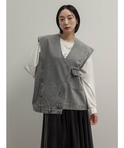リメイクライクデニムベスト