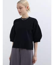 バルーンスリーブニットPO