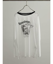 プリントロゴシアーTシャツ