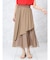 アシメヘムフレアスカート