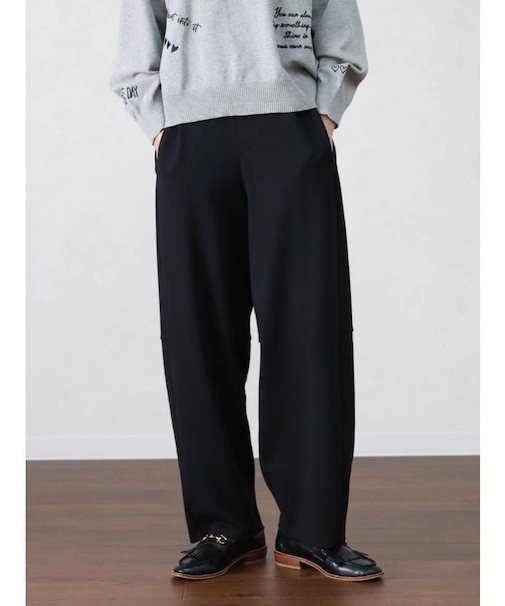 切り替えデザインタックパンツ