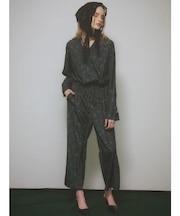 フラワープリントオールインワン