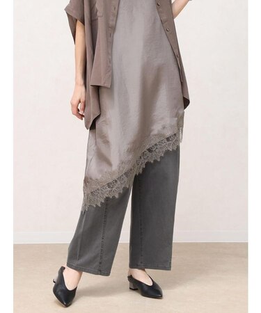 ピグメントベイカーバレルパンツ