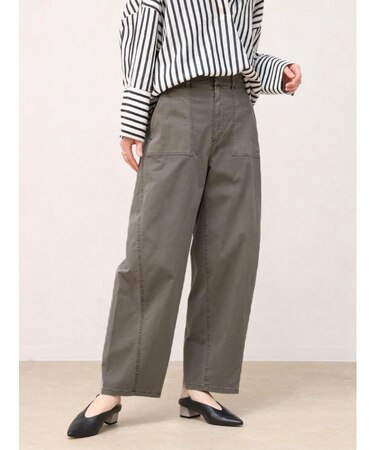 ピグメントベイカーバレルパンツ