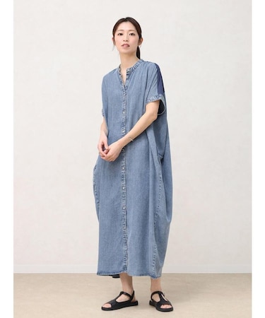 シアーテンセルコクーンワンピース