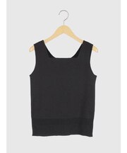 2WAY裾リブニットタンクトップ