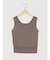 2WAY裾リブニットタンクトップ