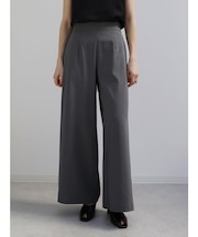 シャンブレーストライプワイドパンツ