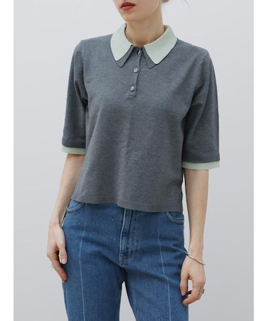 レイヤードデザイン配色ポロニット