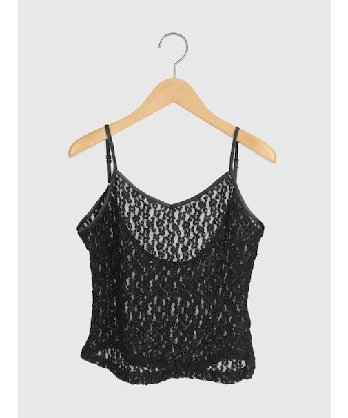 レースキャミソールトップス